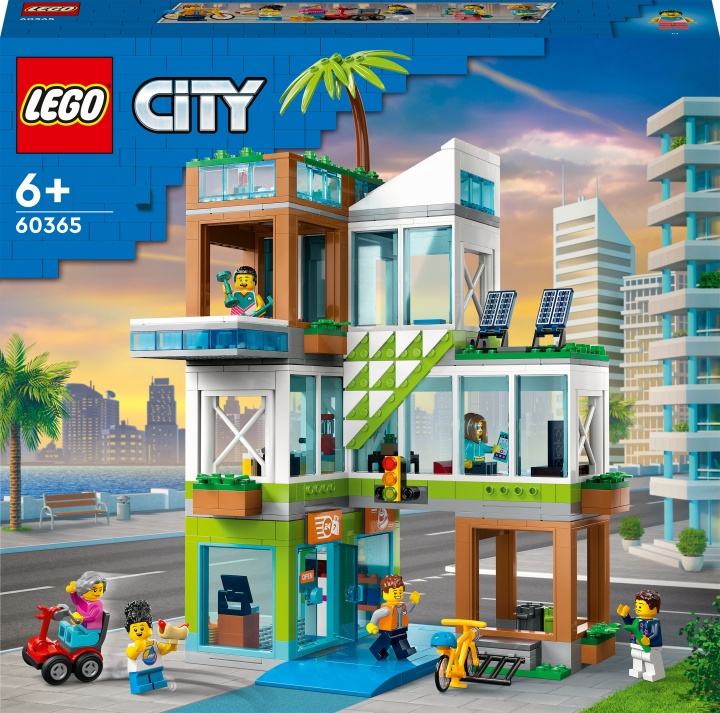 LEGO City My City 60365 - Lägenhetshus i gruppen LEKSAKER, BARN- & BABYPRODUKTER / Leksaker / Byggleksaker / Lego hos TP E-commerce Nordic AB (C32801)