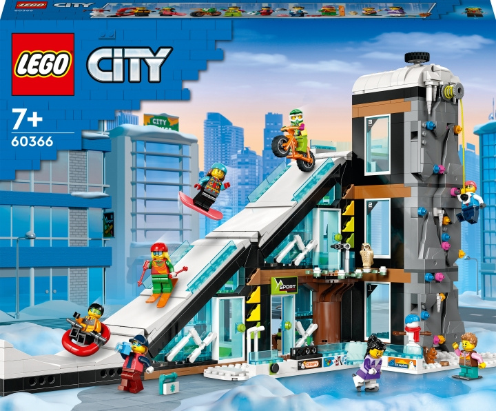 LEGO City My City 60366 - Skid- och klättercenter i gruppen LEKSAKER, BARN- & BABYPRODUKTER / Leksaker / Byggleksaker / Lego hos TP E-commerce Nordic AB (C32802)