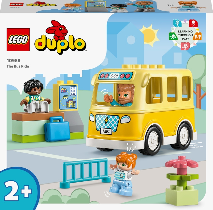 LEGO DUPLO Town 10988 - Bussresan i gruppen LEKSAKER, BARN- & BABYPRODUKTER / Leksaker / Byggleksaker / Lego hos TP E-commerce Nordic AB (C32804)