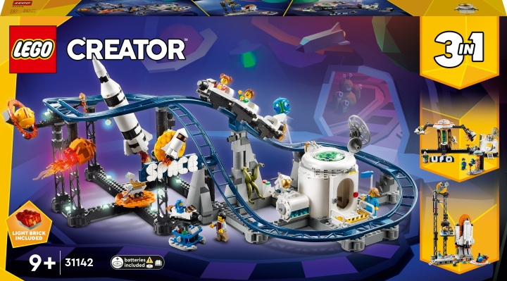 LEGO Creator 31142 - Bergochdalbana med rymdtema i gruppen LEKSAKER, BARN- & BABYPRODUKTER / Leksaker / Byggleksaker / Lego hos TP E-commerce Nordic AB (C32805)