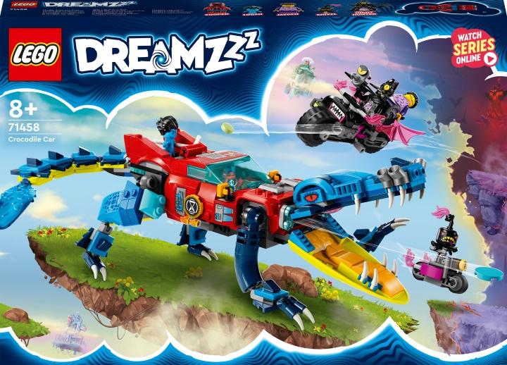 LEGO DREAMZzz 71458 - Krokodilbil i gruppen LEKSAKER, BARN- & BABYPRODUKTER / Leksaker / Byggleksaker / Lego hos TP E-commerce Nordic AB (C32812)