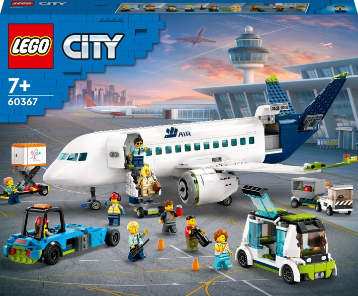 LEGO City Exploration 60367 - Passagerarplan i gruppen LEKSAKER, BARN- & BABYPRODUKTER / Leksaker / Byggleksaker / Lego hos TP E-commerce Nordic AB (C32815)