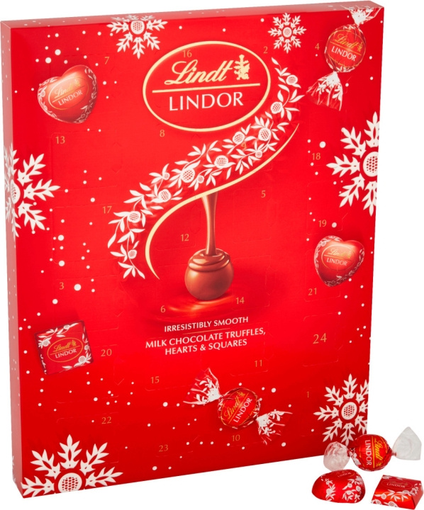 Lindt Lindor - Julkalender 300 g i gruppen LEKSAKER, BARN- & BABYPRODUKTER / Leksaker / Adventskalendrar hos TP E-commerce Nordic AB (C32986)