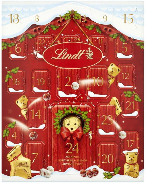 Nestle Lindt Teddy - Julkalender, 250 g i gruppen LEKSAKER, BARN- & BABYPRODUKTER / Leksaker / Adventskalendrar hos TP E-commerce Nordic AB (C32988)