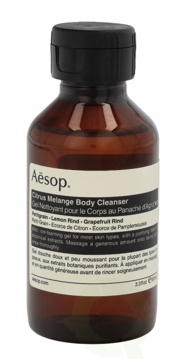 Aesop Citrus Melange Body Cleanser 100 ml i gruppen SKÖNHET & HÄLSA / Hudvård / Kroppsvård / Bad & Duschcreme hos TP E-commerce Nordic AB (C33008)