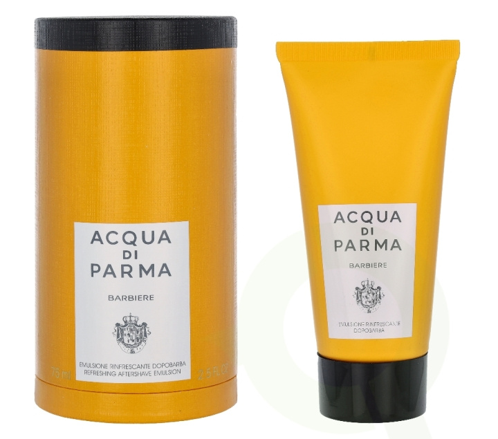 Acqua Di Parma Barbiere Refreshing Aftershave Emulsion 75 ml i gruppen SKÖNHET & HÄLSA / Hår & Styling / Rakning & Trimning / Aftershave hos TP E-commerce Nordic AB (C33018)