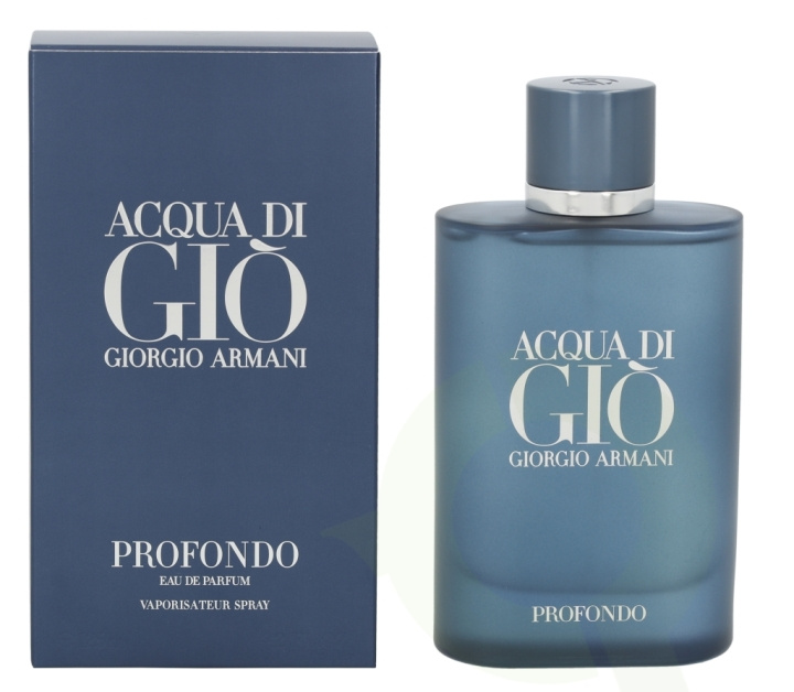 Armani Acqua Di Gio Profondo Edp Spray 125 ml i gruppen SKÖNHET & HÄLSA / Doft & Parfym / Parfym / Parfym för honom hos TP E-commerce Nordic AB (C33037)