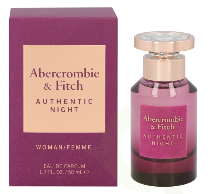 Abercrombie & Fitch Authentic Night Women Edp Spray 50 ml i gruppen SKÖNHET & HÄLSA / Doft & Parfym / Parfym / Parfym för henne hos TP E-commerce Nordic AB (C33051)