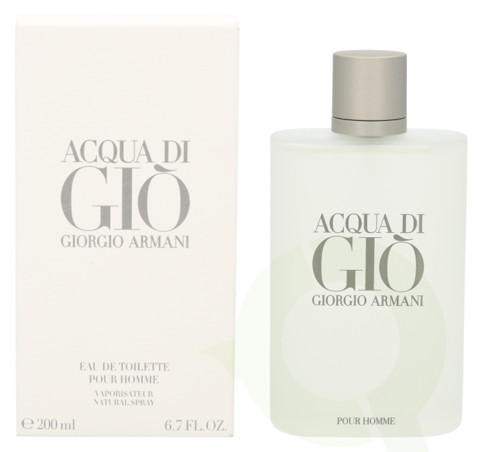 Armani Acqua Di Gio Pour Homme Edt Spray 200 ml i gruppen SKÖNHET & HÄLSA / Doft & Parfym / Parfym / Parfym för honom hos TP E-commerce Nordic AB (C33094)