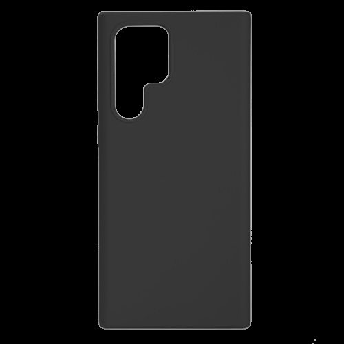 essentials Samsung Galaxy S22 Ultra silicone back cover,Black i gruppen SMARTPHONE & SURFPLATTOR / Mobilskydd / Samsung hos TP E-commerce Nordic AB (C33161)