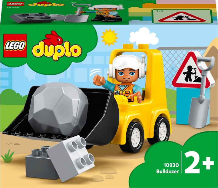 LEGO DUPLO Town 10930 - Bulldozer i gruppen LEKSAKER, BARN- & BABYPRODUKTER / Leksaker / Byggleksaker / Lego hos TP E-commerce Nordic AB (C33288)