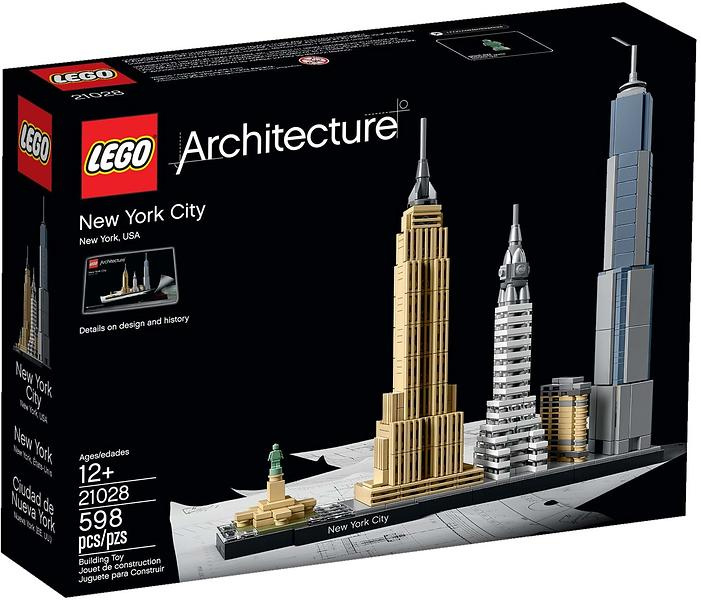 LEGO Architecture 21028 - New York City i gruppen LEKSAKER, BARN- & BABYPRODUKTER / Leksaker / Byggleksaker / Lego hos TP E-commerce Nordic AB (C33293)