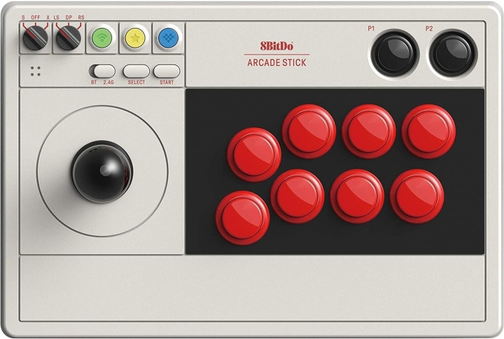 8BitDo Arcade Stick, Switch / PC i gruppen HEMELEKTRONIK / Spelkonsoler & Tillbehör / Nintendo Switch / Tillbehör hos TP E-commerce Nordic AB (C33297)