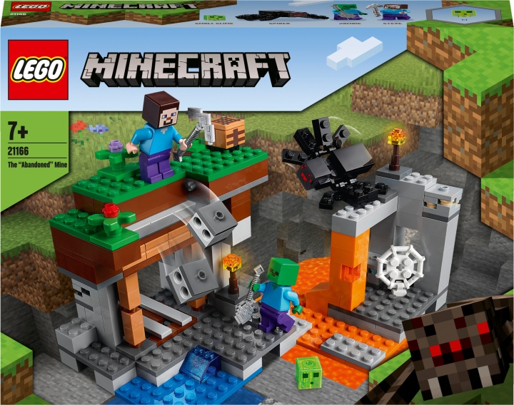 LEGO Minecraft 21166 - Den ”övergivna” gruvan i gruppen LEKSAKER, BARN- & BABYPRODUKTER / Leksaker / Byggleksaker / Lego hos TP E-commerce Nordic AB (C33299)