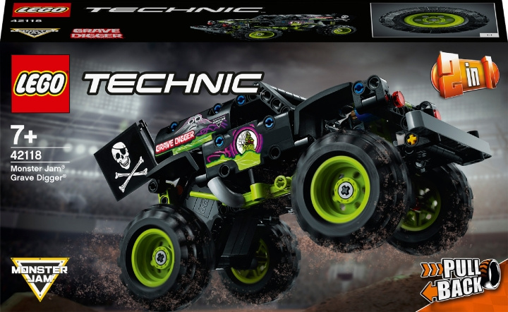 LEGO Technic 42118 - Monster Jam™ Grave Digger™ i gruppen LEKSAKER, BARN- & BABYPRODUKTER / Leksaker / Byggleksaker / Lego hos TP E-commerce Nordic AB (C33304)