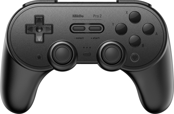 8BitDo Pro 2 Black Edition Spelkontroll, Switch / PC i gruppen HEMELEKTRONIK / Spelkonsoler & Tillbehör / Nintendo Switch / Tillbehör hos TP E-commerce Nordic AB (C33312)