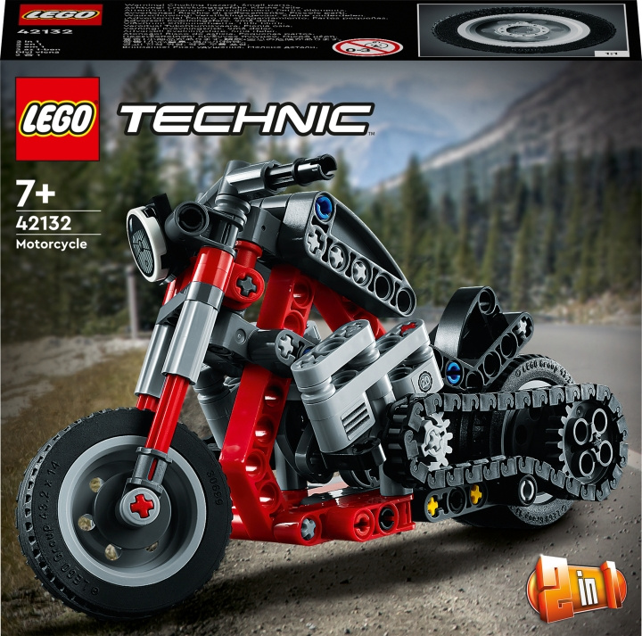 LEGO Technic 42132 - Motorcykel i gruppen LEKSAKER, BARN- & BABYPRODUKTER / Leksaker / Byggleksaker / Lego hos TP E-commerce Nordic AB (C33336)
