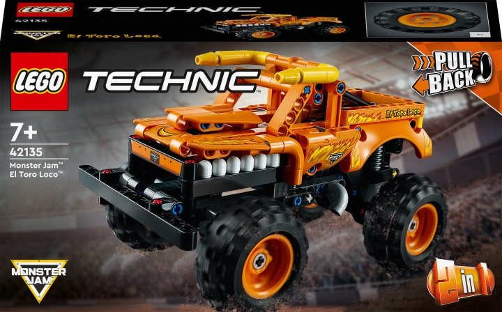 LEGO Technic 42135 - Monster Jam™ El Toro Loco™ i gruppen LEKSAKER, BARN- & BABYPRODUKTER / Leksaker / Byggleksaker / Lego hos TP E-commerce Nordic AB (C33337)