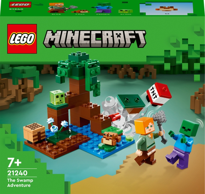 LEGO Minecraft 21240 - Träskäventyret i gruppen LEKSAKER, BARN- & BABYPRODUKTER / Leksaker / Byggleksaker / Lego hos TP E-commerce Nordic AB (C33372)