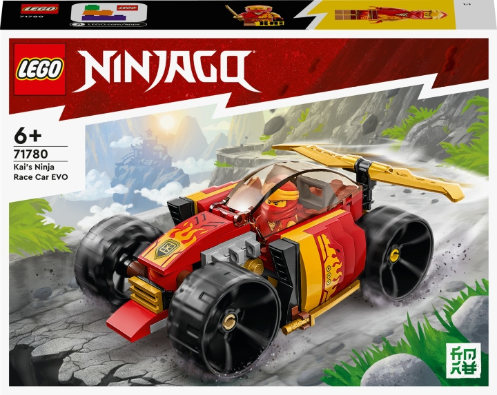LEGO Ninjago 71780 - Kais ninjaracerbil EVO i gruppen LEKSAKER, BARN- & BABYPRODUKTER / Leksaker / Byggleksaker / Lego hos TP E-commerce Nordic AB (C33374)