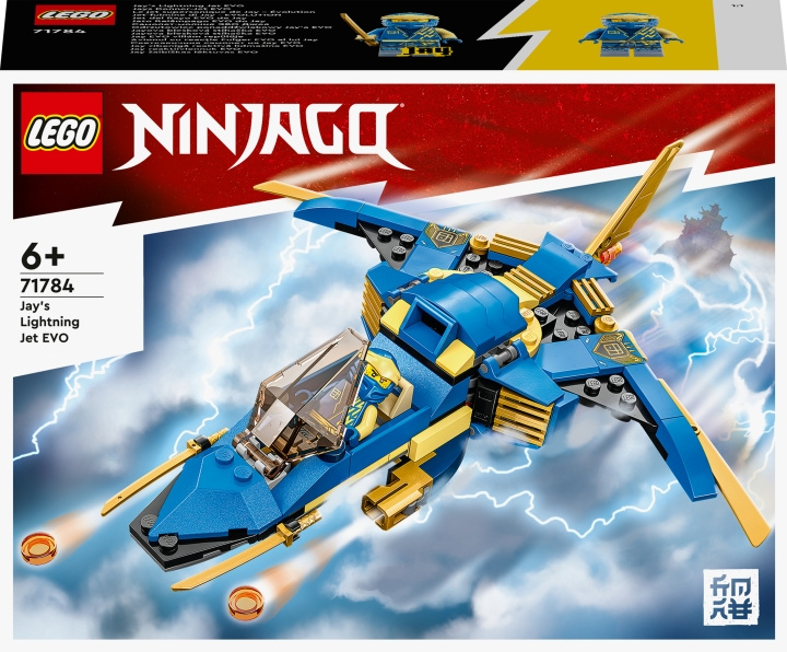 LEGO Ninjago 71784 - Jays blixtjet EVO i gruppen LEKSAKER, BARN- & BABYPRODUKTER / Leksaker / Byggleksaker / Lego hos TP E-commerce Nordic AB (C33375)