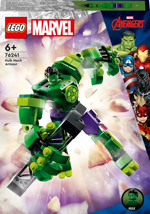 LEGO Super Heroes 76241 - Hulk i robotrustning i gruppen LEKSAKER, BARN- & BABYPRODUKTER / Leksaker / Byggleksaker / Lego hos TP E-commerce Nordic AB (C33380)