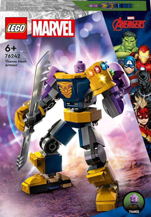 LEGO Super Heroes 76242 - Thanos i robotrustning i gruppen LEKSAKER, BARN- & BABYPRODUKTER / Leksaker / Byggleksaker / Lego hos TP E-commerce Nordic AB (C33381)