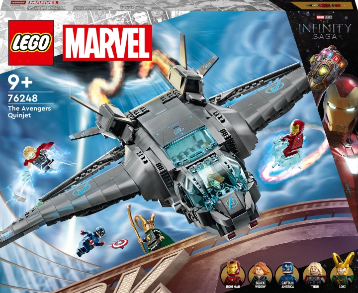 LEGO Marvel Super Heroes 76248 - Avengers Quinjet i gruppen LEKSAKER, BARN- & BABYPRODUKTER / Leksaker / Byggleksaker / Lego hos TP E-commerce Nordic AB (C33383)