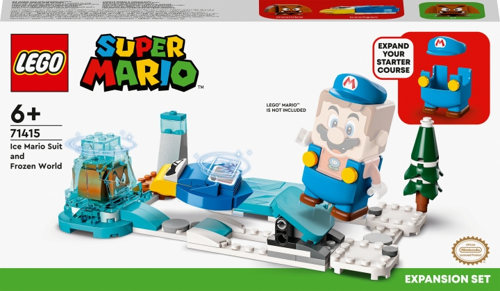 LEGO Super Mario 71415 - Ice Mario dräkt och isvärld – Expansionsset i gruppen LEKSAKER, BARN- & BABYPRODUKTER / Leksaker / Byggleksaker / Lego hos TP E-commerce Nordic AB (C33385)