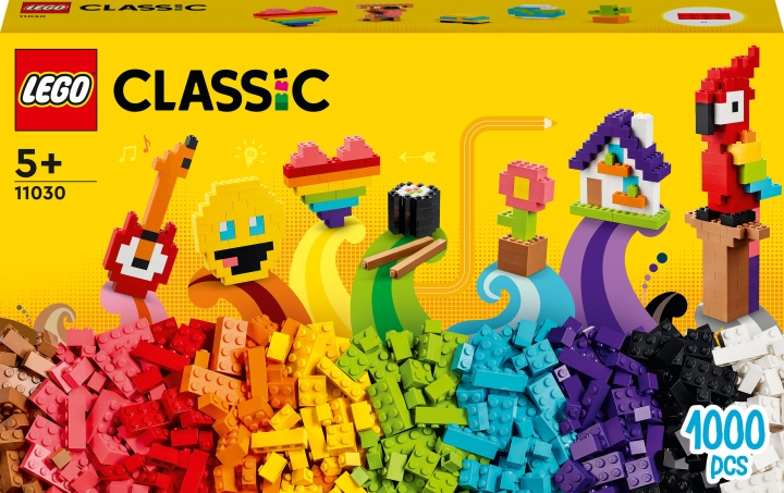 LEGO Classic 11030 - Massor av klossar i gruppen LEKSAKER, BARN- & BABYPRODUKTER / Leksaker / Byggleksaker / Lego hos TP E-commerce Nordic AB (C33392)