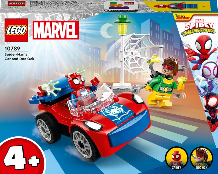 LEGO Super Heroes Spidey 10789 - Spider-Mans bil och Doc Ock i gruppen LEKSAKER, BARN- & BABYPRODUKTER / Leksaker / Byggleksaker / Lego hos TP E-commerce Nordic AB (C33393)