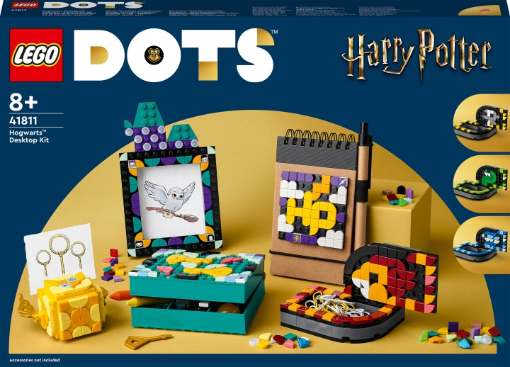 LEGO DOTS 41811 - Hogwarts™ skrivbordsset i gruppen LEKSAKER, BARN- & BABYPRODUKTER / Leksaker / Byggleksaker / Lego hos TP E-commerce Nordic AB (C33396)
