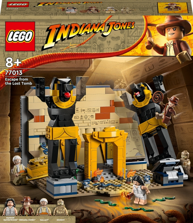 LEGO Indiana Jones 77013 - Flykten från den försvunna gravkammaren i gruppen LEKSAKER, BARN- & BABYPRODUKTER / Leksaker / Byggleksaker / Lego hos TP E-commerce Nordic AB (C33406)