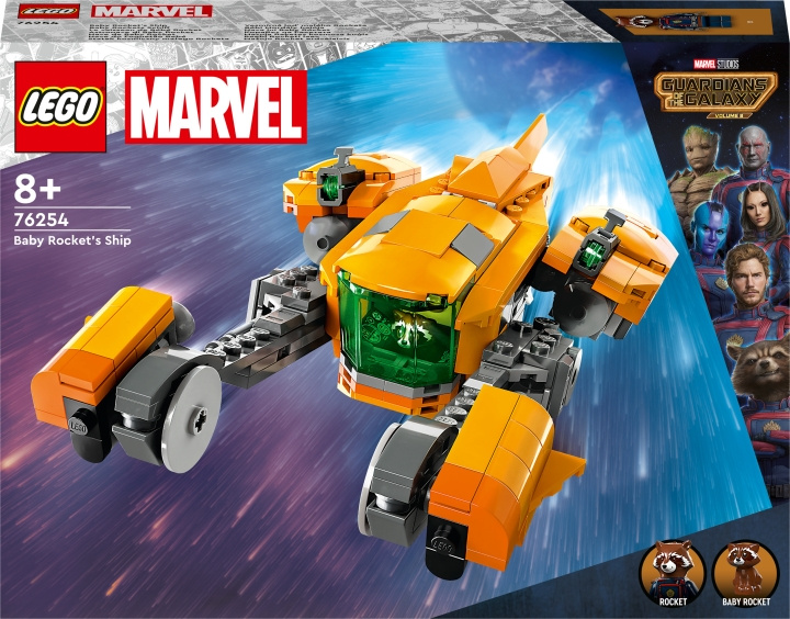 LEGO Super Heroes 76254 - Baby Rockets skepp i gruppen LEKSAKER, BARN- & BABYPRODUKTER / Leksaker / Byggleksaker / Lego hos TP E-commerce Nordic AB (C33409)