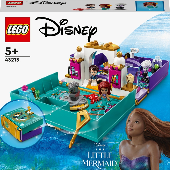 LEGO Disney Princess 43213 - Den lilla sjöjungfrun – sagobok i gruppen LEKSAKER, BARN- & BABYPRODUKTER / Leksaker / Byggleksaker / Lego hos TP E-commerce Nordic AB (C33411)