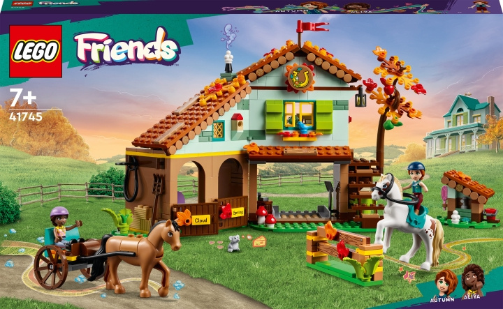 LEGO Friends 41745 - Autumns häststall i gruppen LEKSAKER, BARN- & BABYPRODUKTER / Leksaker / Byggleksaker / Lego hos TP E-commerce Nordic AB (C33422)