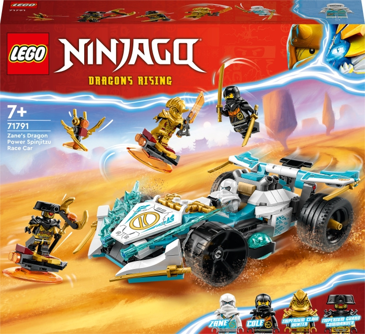 LEGO Ninjago 71791 - Zanes spinjitzuracerbil med drakkraft i gruppen LEKSAKER, BARN- & BABYPRODUKTER / Leksaker / Byggleksaker / Lego hos TP E-commerce Nordic AB (C33435)