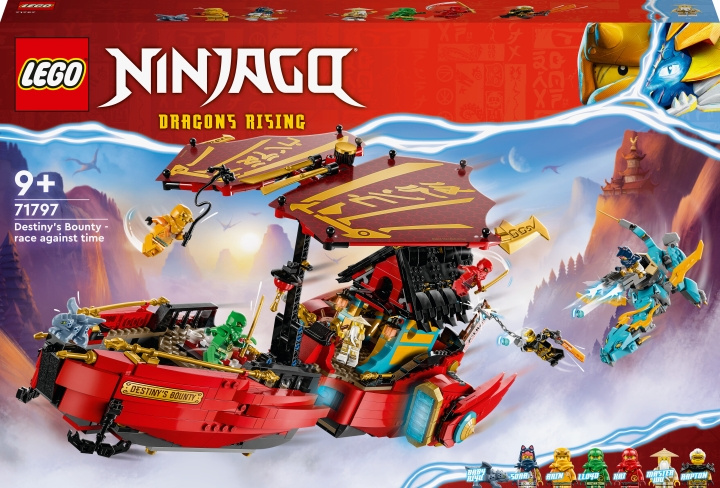LEGO Ninjago 71797 - Ödets gåva – kamp mot klockan i gruppen LEKSAKER, BARN- & BABYPRODUKTER / Leksaker / Byggleksaker / Lego hos TP E-commerce Nordic AB (C33440)
