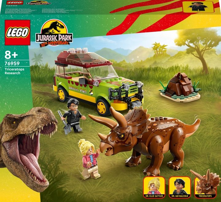 LEGO Jurassic World 76959 - Triceratopsforskning i gruppen LEKSAKER, BARN- & BABYPRODUKTER / Leksaker / Byggleksaker / Lego hos TP E-commerce Nordic AB (C33449)