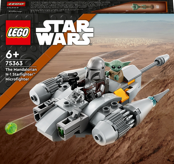 LEGO Star Wars 75363 - The Mandalorian N-1 Starfighter™ Microfighter i gruppen LEKSAKER, BARN- & BABYPRODUKTER / Leksaker / Byggleksaker / Lego hos TP E-commerce Nordic AB (C33481)