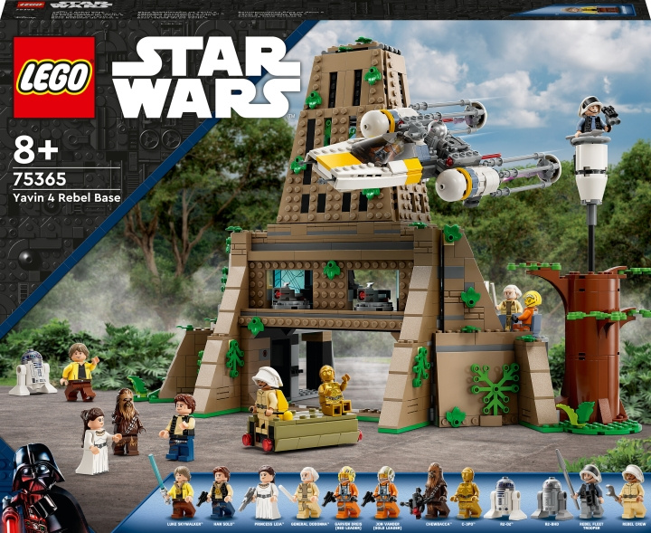 LEGO Star Wars 75365 - Yavin 4 Rebel Base i gruppen LEKSAKER, BARN- & BABYPRODUKTER / Leksaker / Byggleksaker / Lego hos TP E-commerce Nordic AB (C33482)