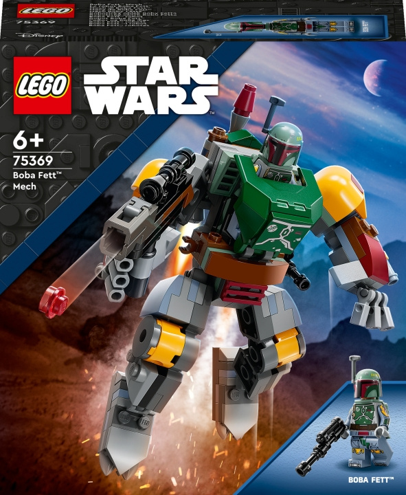 LEGO Star Wars 75369 - Boba Fett™ Mech i gruppen LEKSAKER, BARN- & BABYPRODUKTER / Leksaker / Byggleksaker / Lego hos TP E-commerce Nordic AB (C33484)