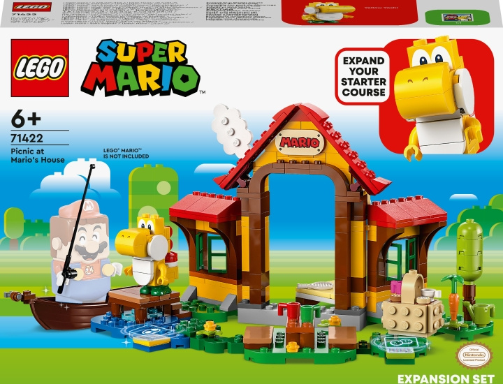 LEGO Super Mario 71422 - Picknick vid Marios hus – Expansionsset i gruppen LEKSAKER, BARN- & BABYPRODUKTER / Leksaker / Byggleksaker / Lego hos TP E-commerce Nordic AB (C33494)