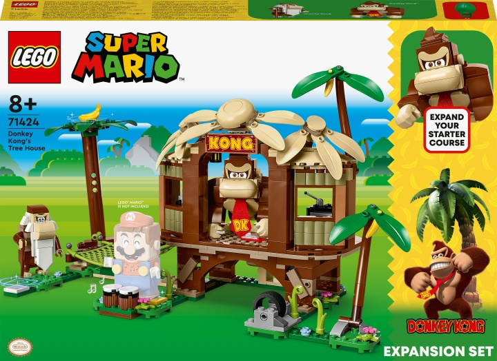 LEGO Super Mario 71424 - Donkey Kongs trädkoja – Expansionsset i gruppen LEKSAKER, BARN- & BABYPRODUKTER / Leksaker / Byggleksaker / Lego hos TP E-commerce Nordic AB (C33496)