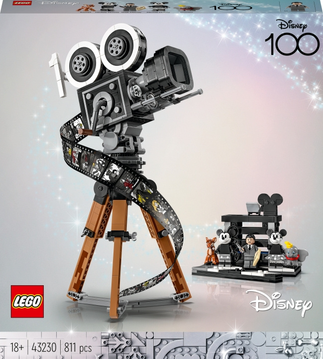 LEGO Disney Classic 43230 - Hyllning till Walt Disney – kamera i gruppen LEKSAKER, BARN- & BABYPRODUKTER / Leksaker / Byggleksaker / Lego hos TP E-commerce Nordic AB (C33505)