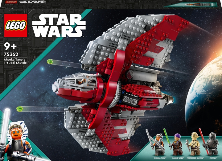 LEGO Star Wars 75362 - Ahsoka Tano\'s T-6 Jedi Shuttle i gruppen LEKSAKER, BARN- & BABYPRODUKTER / Leksaker / Byggleksaker / Lego hos TP E-commerce Nordic AB (C33507)