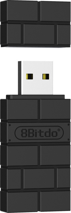 8BitDo USB Wireless Adapter 2 trådlös adapter, Switch / PC i gruppen HEMELEKTRONIK / Spelkonsoler & Tillbehör / Nintendo Switch / Tillbehör hos TP E-commerce Nordic AB (C33516)