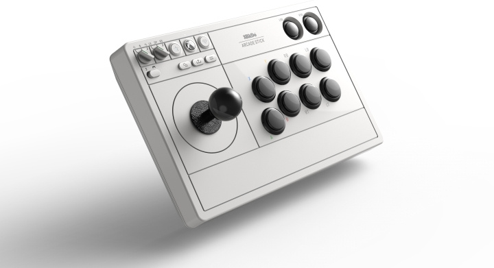 8BitDo Arcade Stick, Vit, Xbox / PC i gruppen DATORER & KRINGUTRUSTNING / Gaming / Gamepad hos TP E-commerce Nordic AB (C33518)