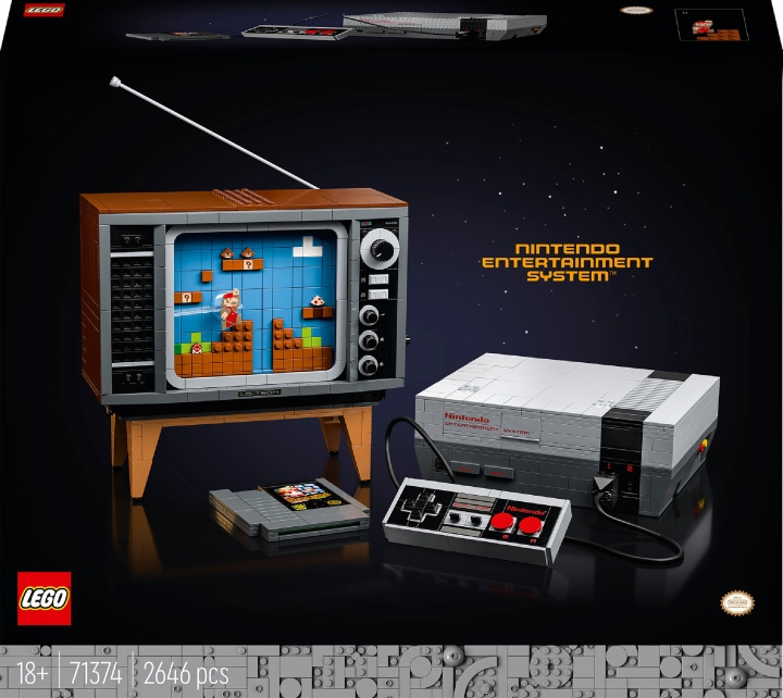 LEGO Super Mario 71374 - Nintendo Entertainment System i gruppen LEKSAKER, BARN- & BABYPRODUKTER / Leksaker / Byggleksaker / Lego hos TP E-commerce Nordic AB (C33544)