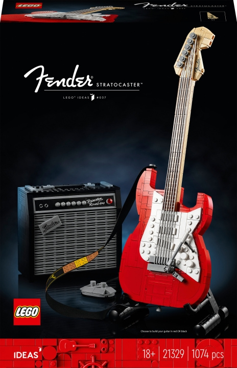 LEGO Ideas 21329 - Fender Stratocaster i gruppen LEKSAKER, BARN- & BABYPRODUKTER / Leksaker / Byggleksaker / Lego hos TP E-commerce Nordic AB (C33566)